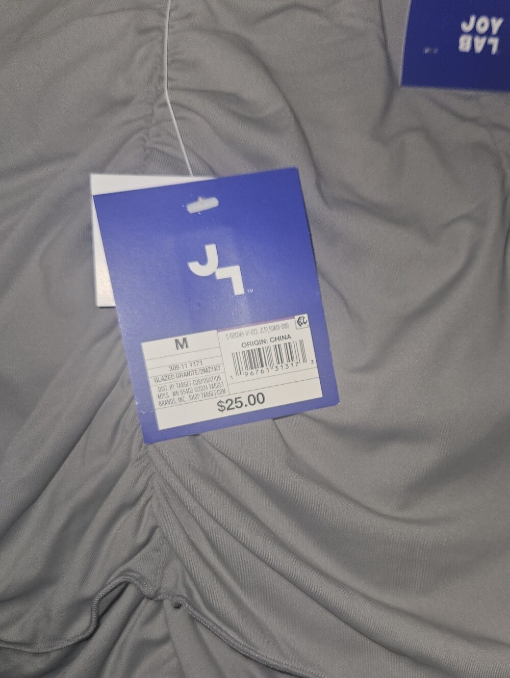 JoyLab Game Day Layered Skort Glazed Granite New